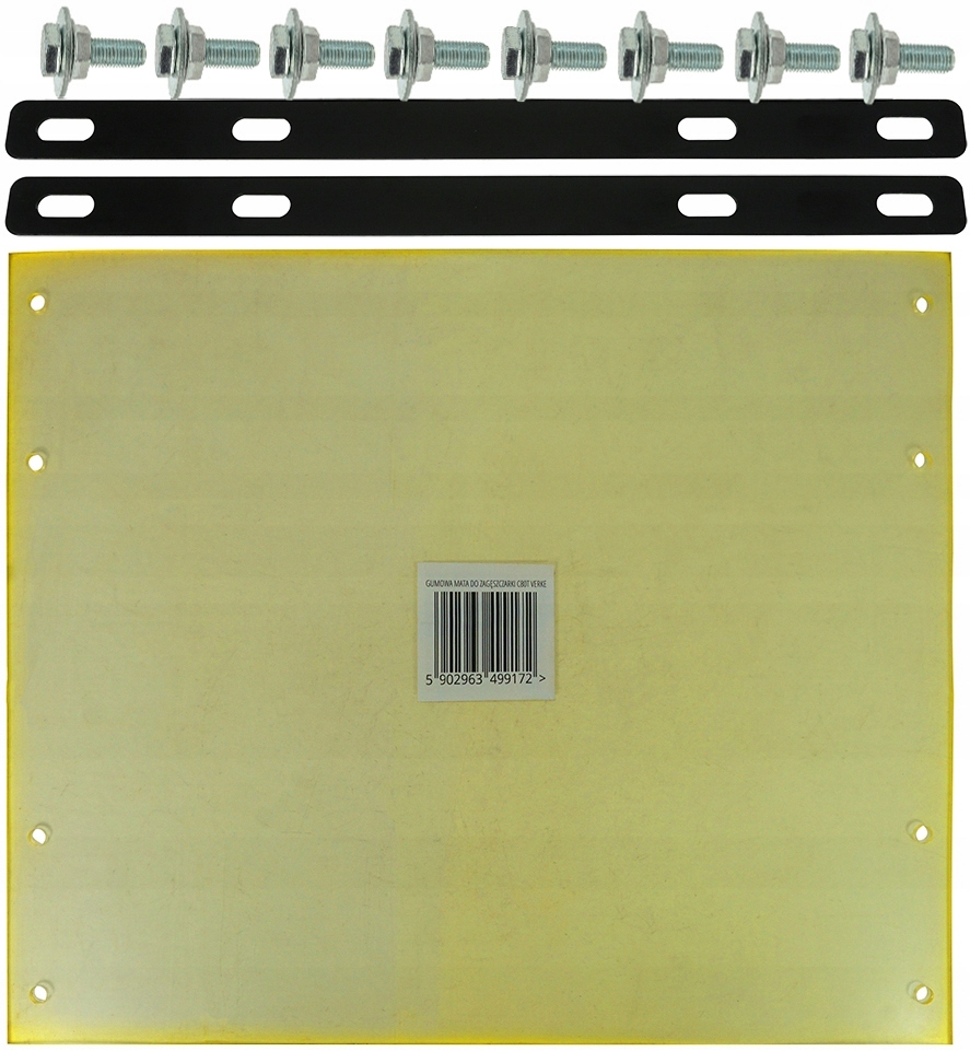 Mata Gumowa Płyta Guma Do Zagęszczarki Ubijaka C80T 48 x 56 CM 5 MM Verke