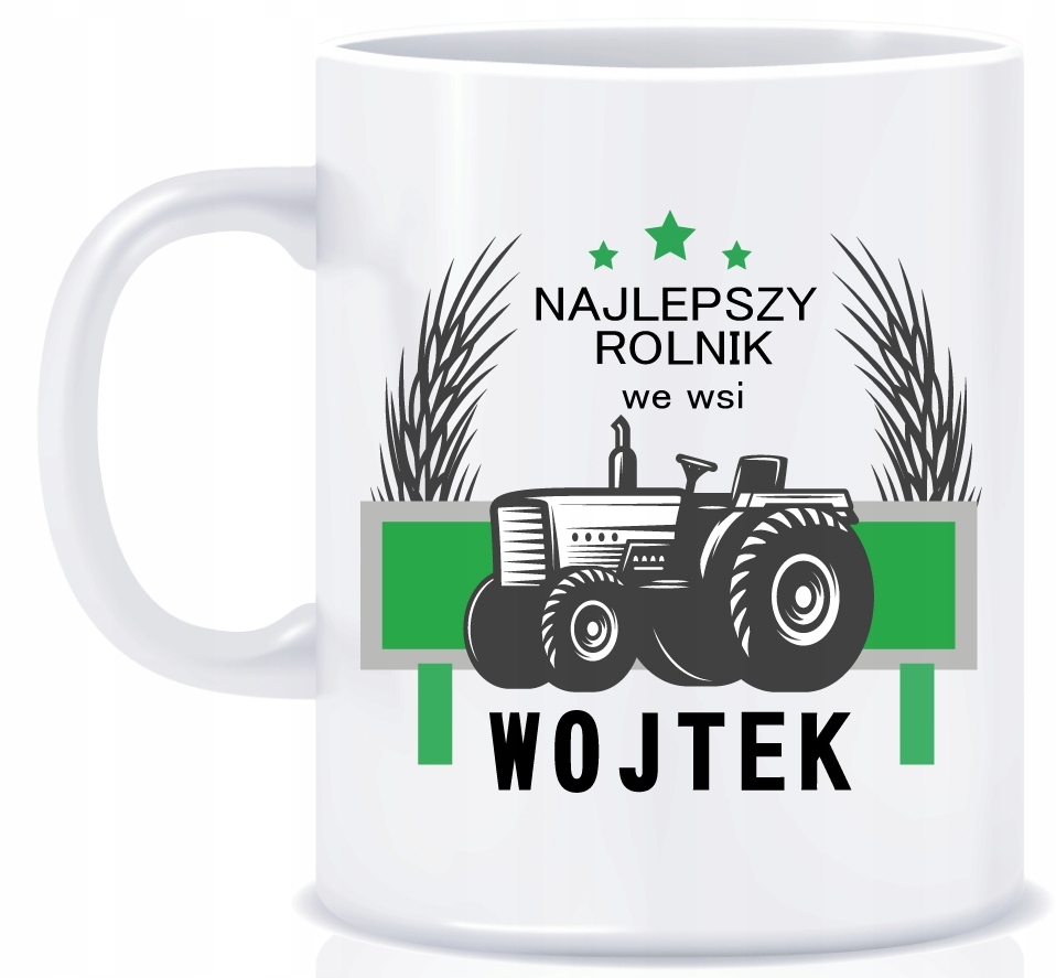 

Kubek z Traktorem Najlepszy Rolnik we wsi Imię