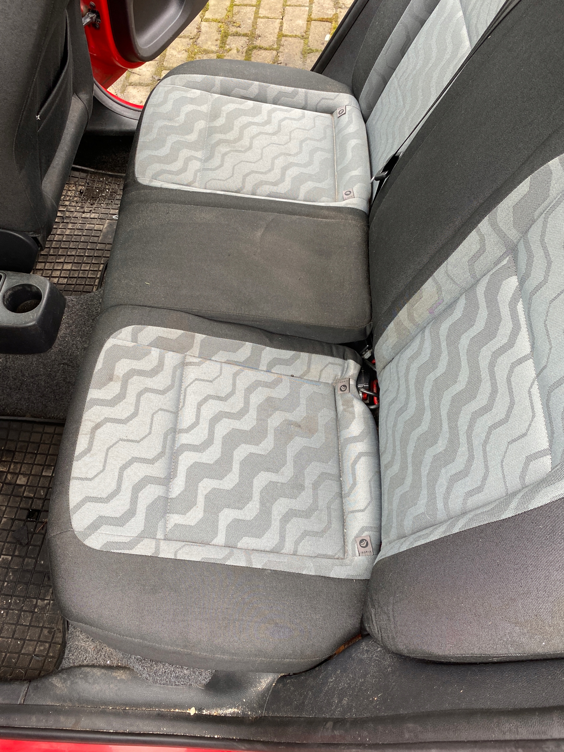 Skoda Fabia 2 II 07-14 Sitz hinten heck