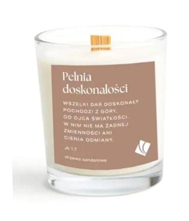 Vonná Svíčka "pełnia Doskonałości", Dřevo (dřevitá)