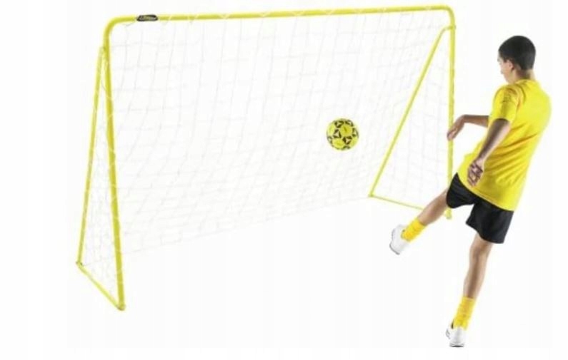 Bramka kickmaster premier stalowa 213x64x152cm Trening piłkarski Ogród