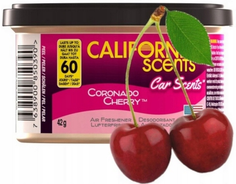 Zapach do samochodu California Scents Coronado Cherry puszka zapachowa 42g