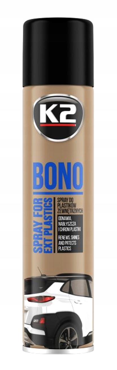 K2 BONO 300 ML CZERNIDŁO DO OPON GUMY PLASTIKU