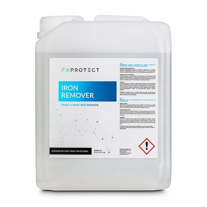 FX PROTECT Iron Remover 5L płyn do felg DEIRONIZER