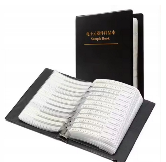 kniha Sada kondenzátorů Smd 0402 69X50 3450 Ks 1pF-2,2uF Book 079