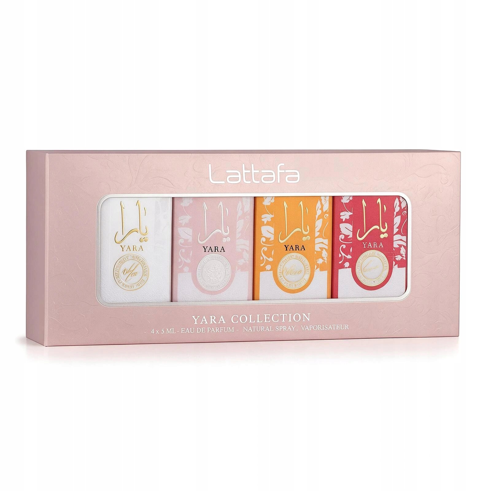 Dámské Parfémy Sada Lattafa Yara Collection Set 4x5 ml Orientální Trvanlivé