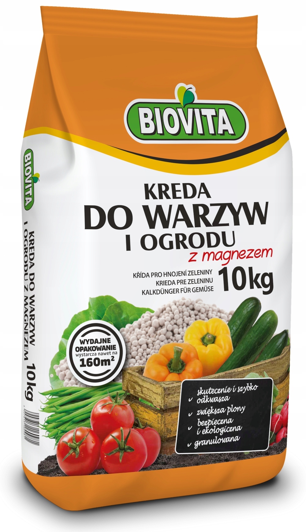 

Nawóz Kreda do warzyw i owoców Biovita 10kg