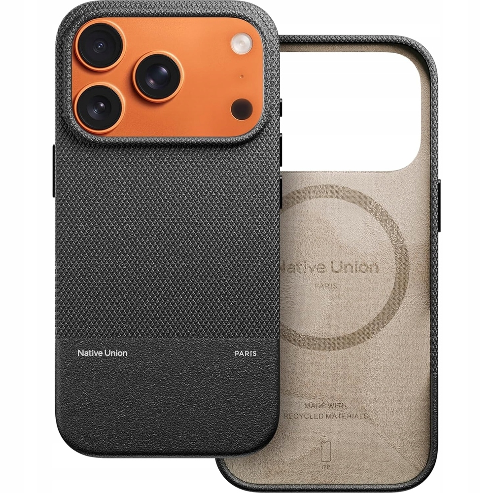 Puzdro na iPhone 17 Pro Native Union ReClassic pre MagSafe ekokoža, módne puzdro