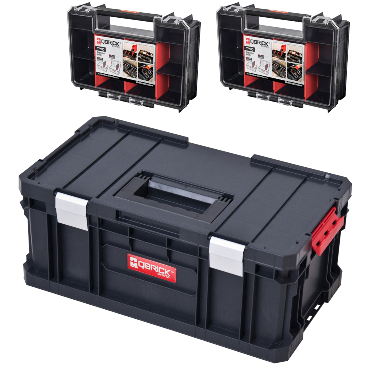 

Skrzynka Narzędziowa 2 Organizery Qbrick System