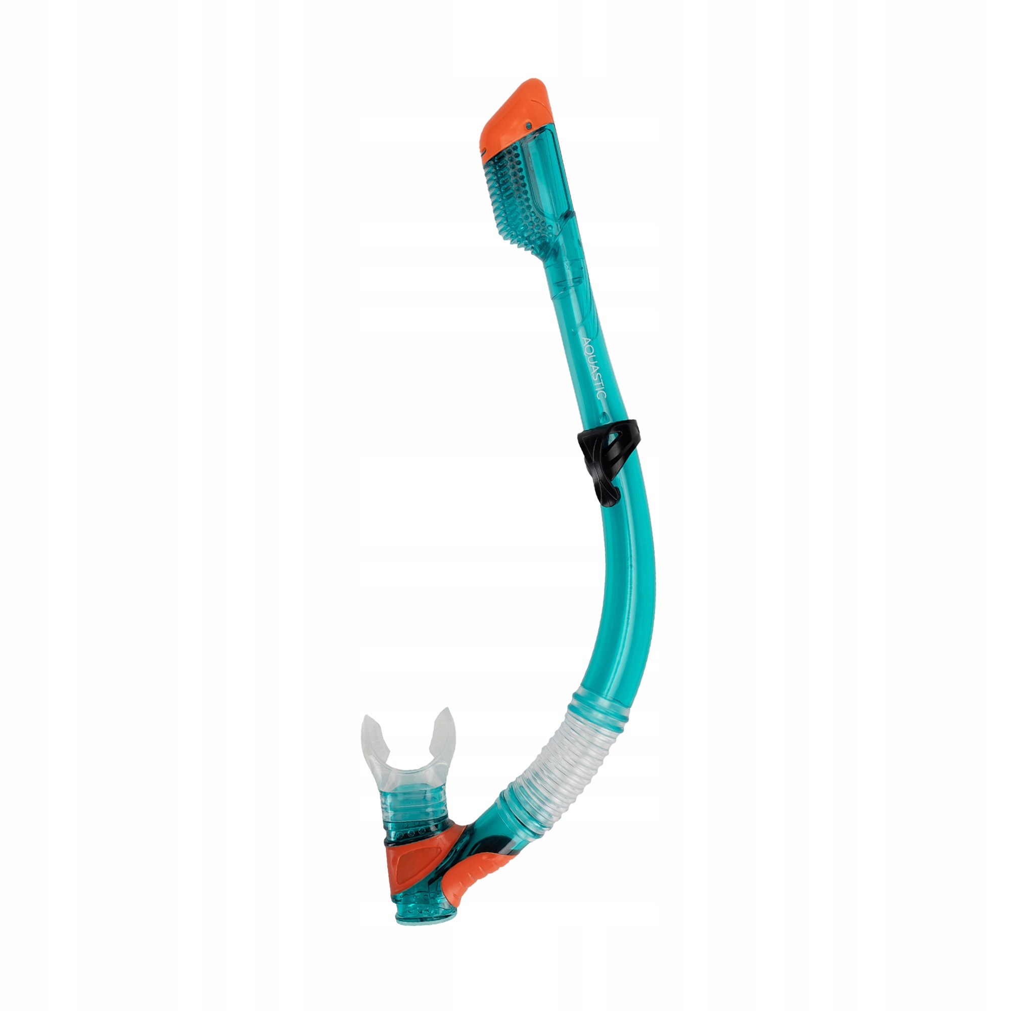 Трубка для подводного плавания AQUASTIC Jetty Blue DRY TOP вентиляционный клапан