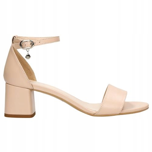 

Buty Wojas Sandały damskie skóra beżowe r. 38