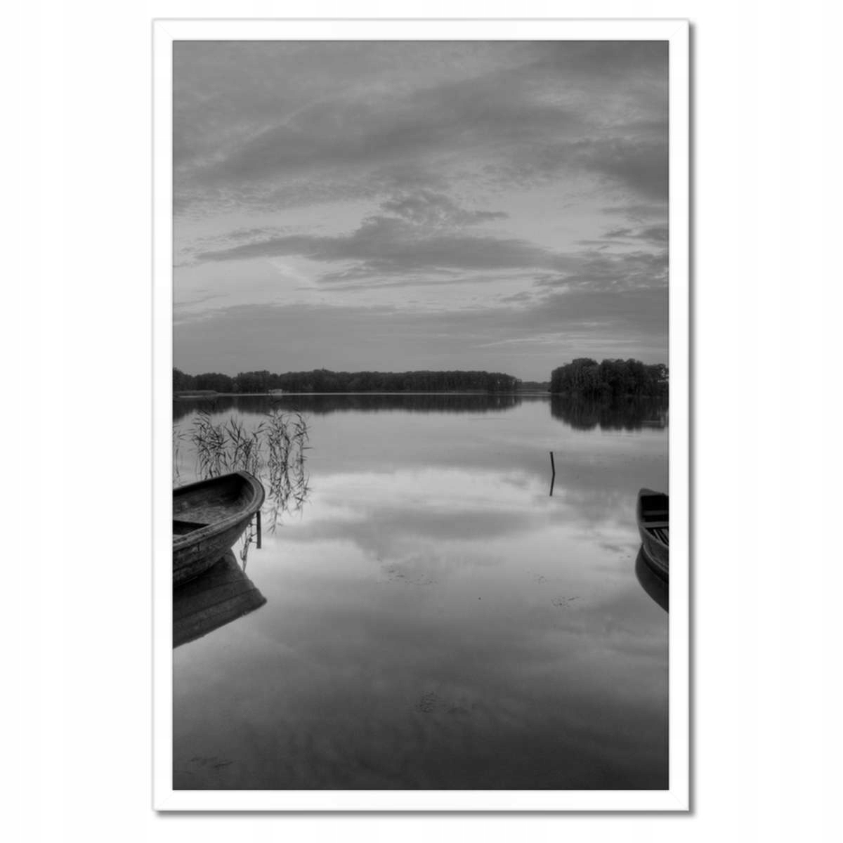 Plakáty v rámu 40x60 lodě na jezeře