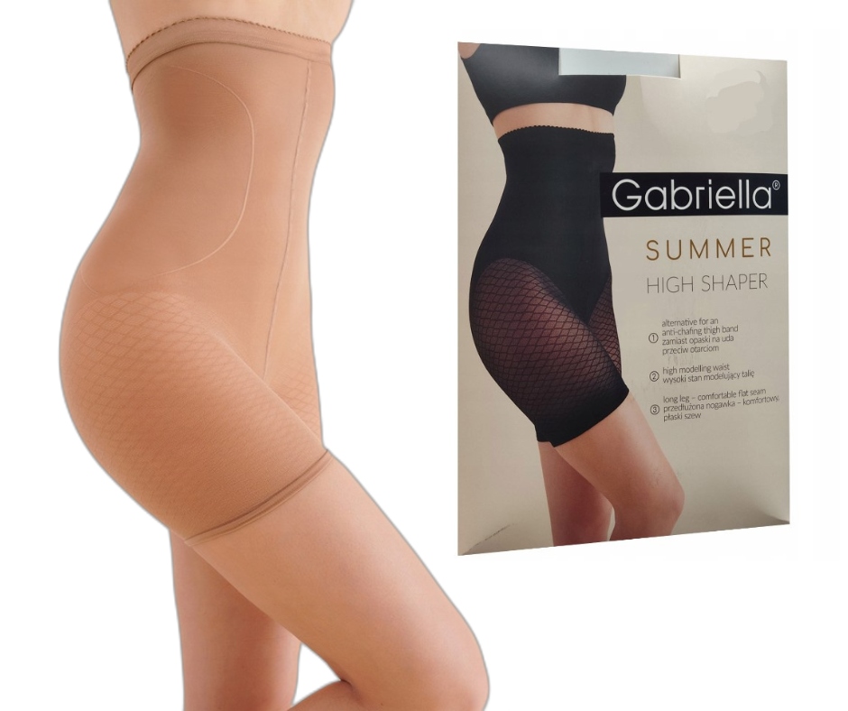 Szorty modelujące z wysokim stanem Summer High Shaper Melisa 4