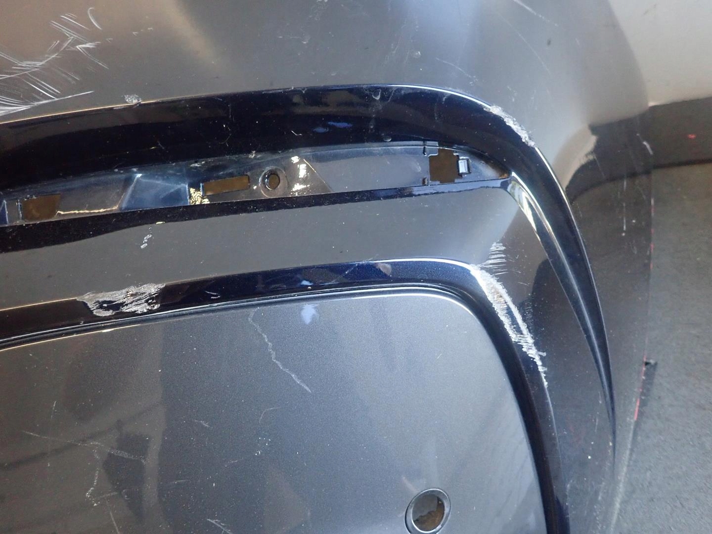 bumper rear part rear BMW X4 F26 m-packet
