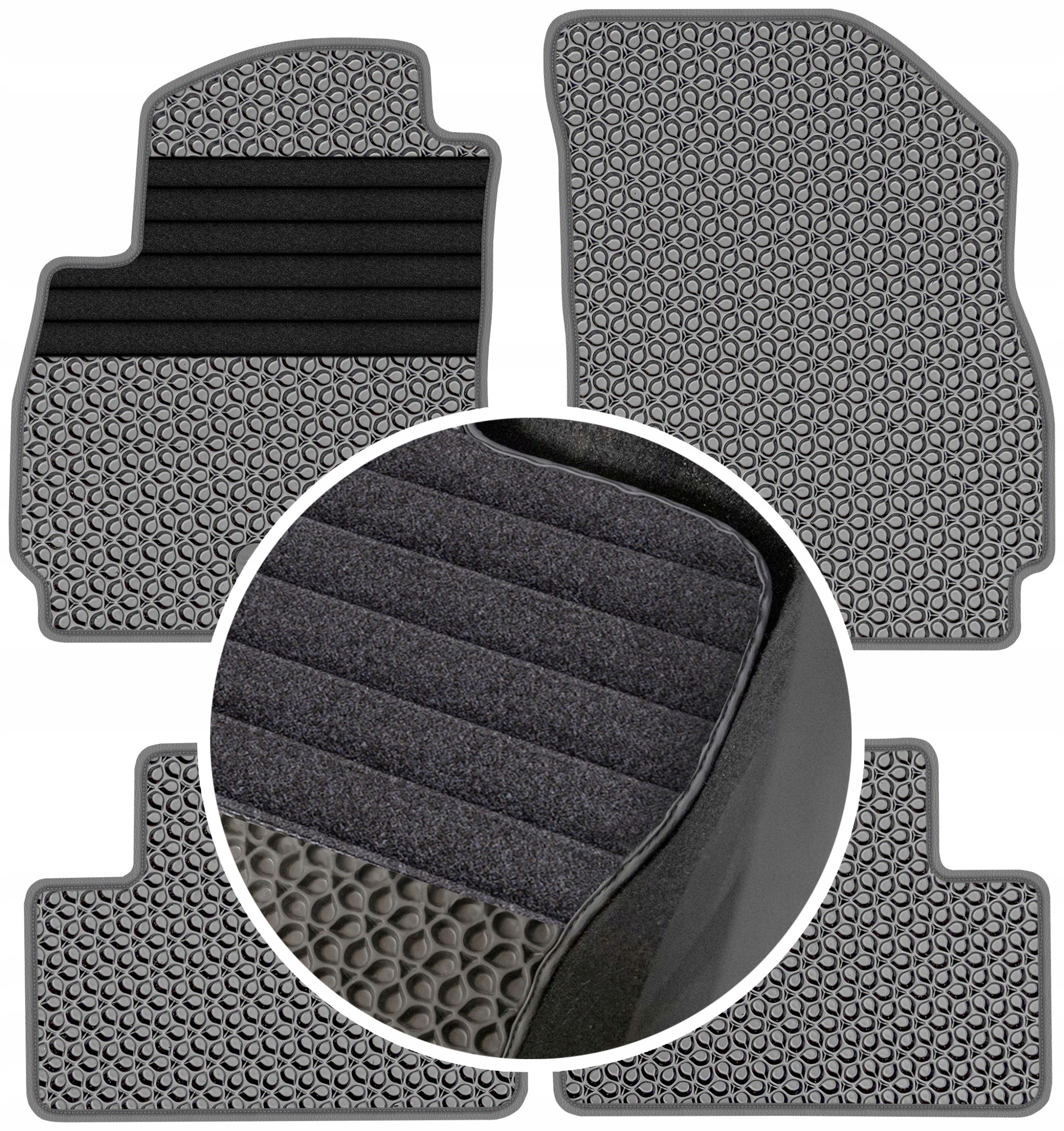 Chevrolet Orlando 2011-2018 Gumové rohože do auta Eva Eternity