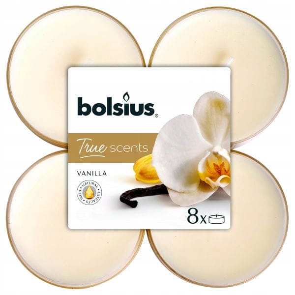 

Bolsius True Scents Podgrzewacz Maxi Wanilia 8szt