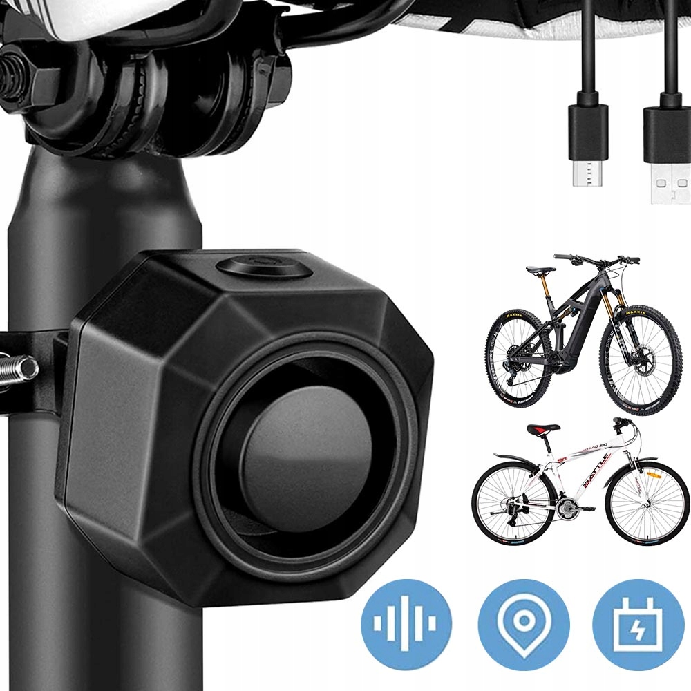 Alarm Rowerowy, Zabezpieczenie Przed Kradzieżą Do Pojazdów Motocyklowych