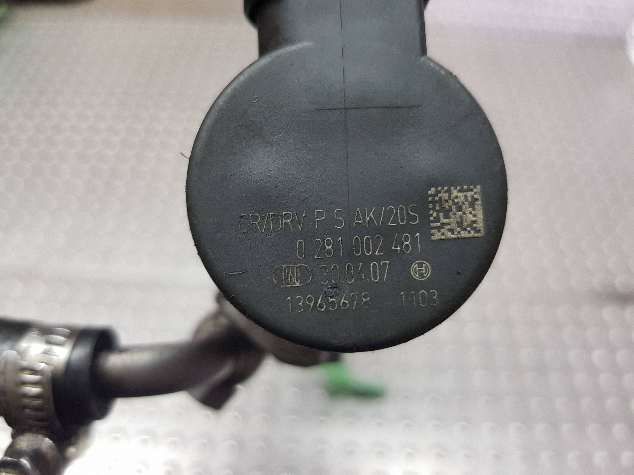 kraftstoffverteiler einspritzleiste sensor 7787164 BMW E46 E90 E60 E61 E87 E91 E83 2.0 D M47