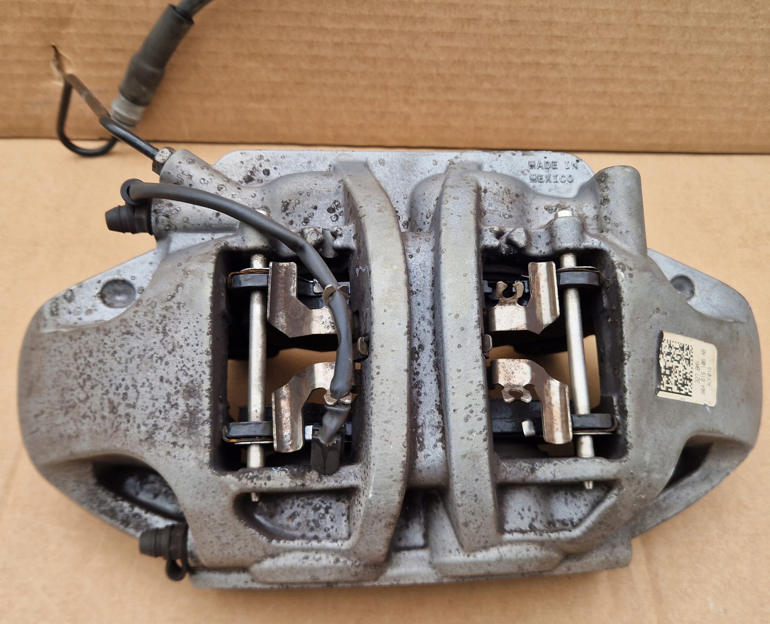 caliper front AUDI Q5 80A615105AB IDEAL complete left original