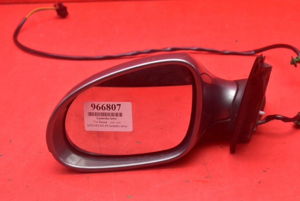 mirror left SZARE 3C0857933 EU VW PASSAT B6 00-05 6 PIN