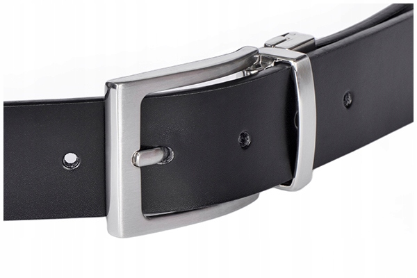 

Dwustronny Skórzany Skóra Pasek Spodni Jeans P3 80