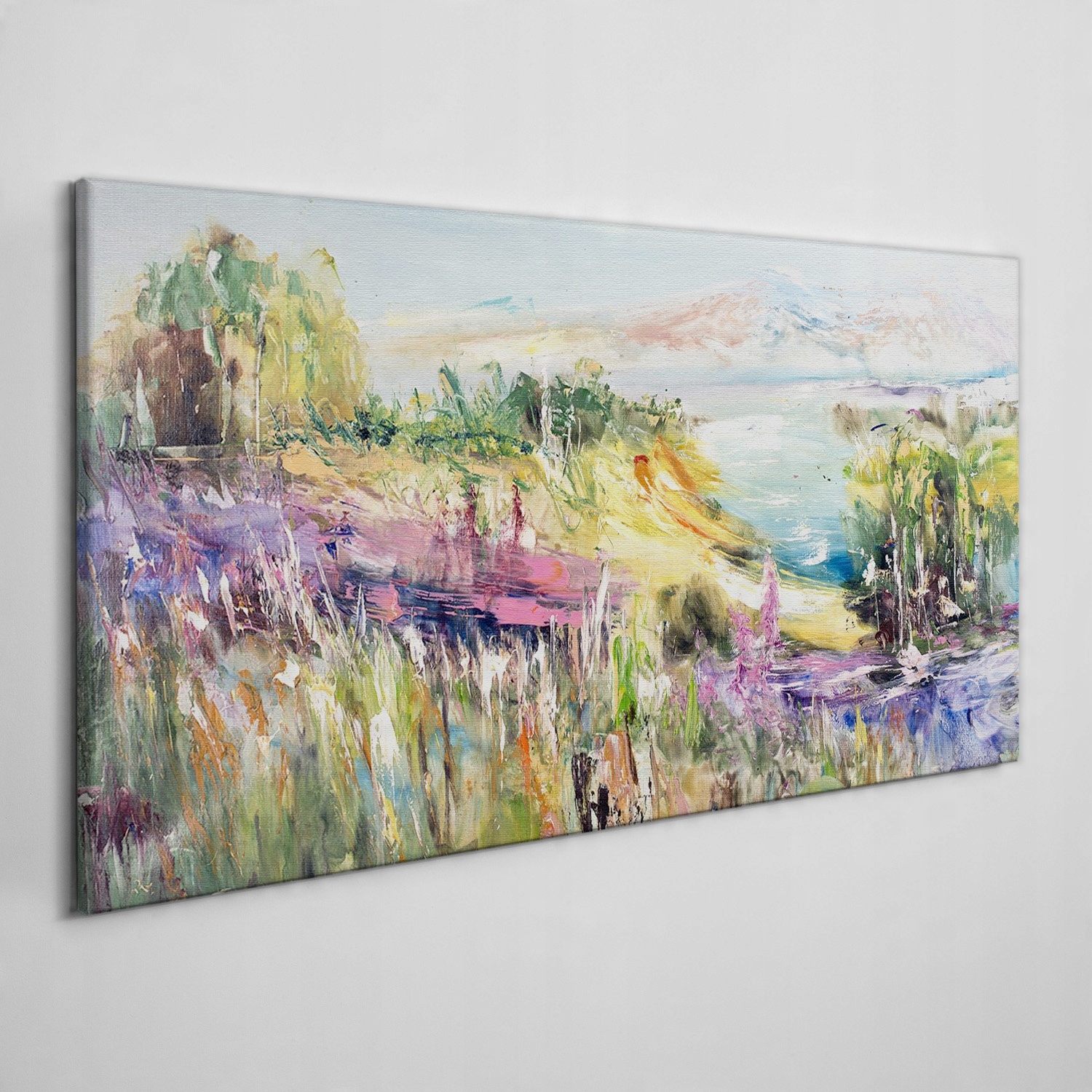 

Obraz ścienny na płótnie Krajobraz góry 140x70 cm