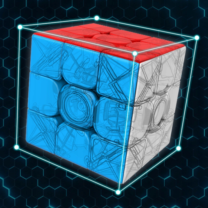 KOSTKA GRA LOGICZNA UKŁADANKA ŁAMIGŁÓWKA PROFESJONALNA MAGICZNA LABIRYNT Marka Aptel