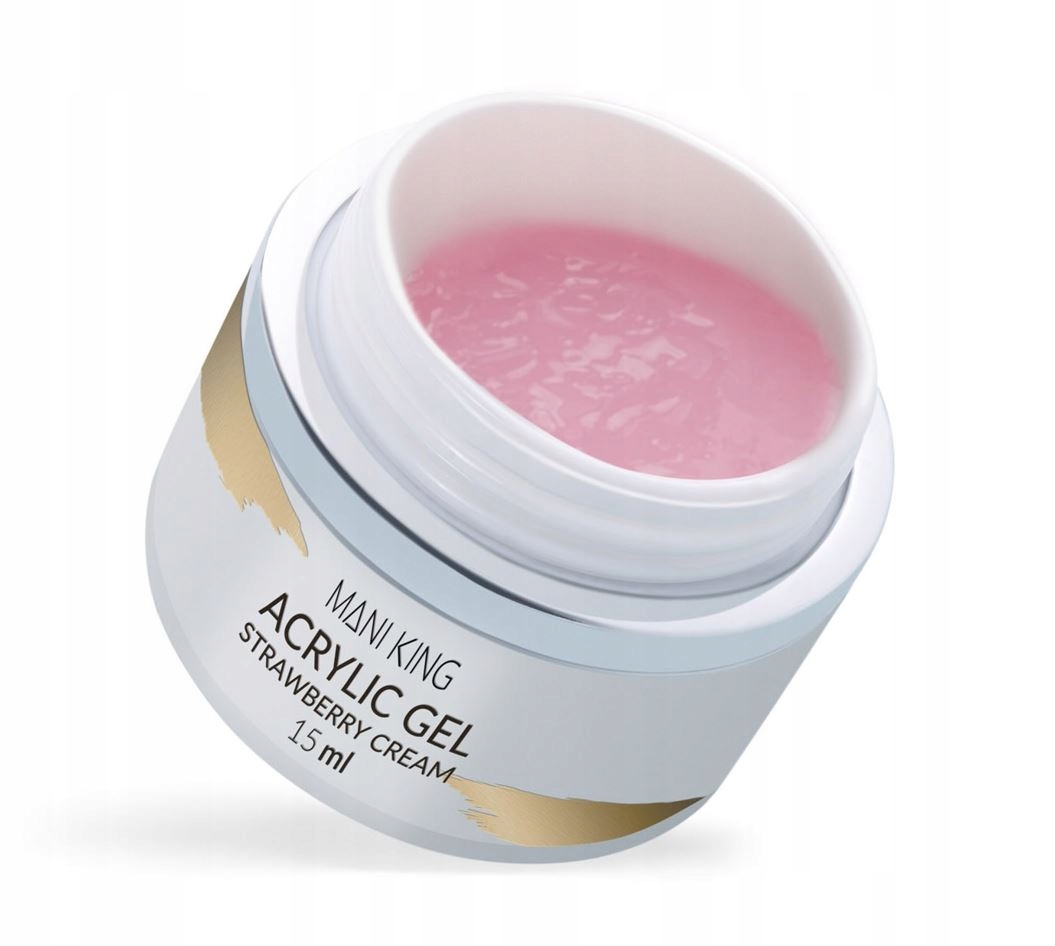 

Akrylożel do Paznokci Strawberry Cream Różowy 15ml