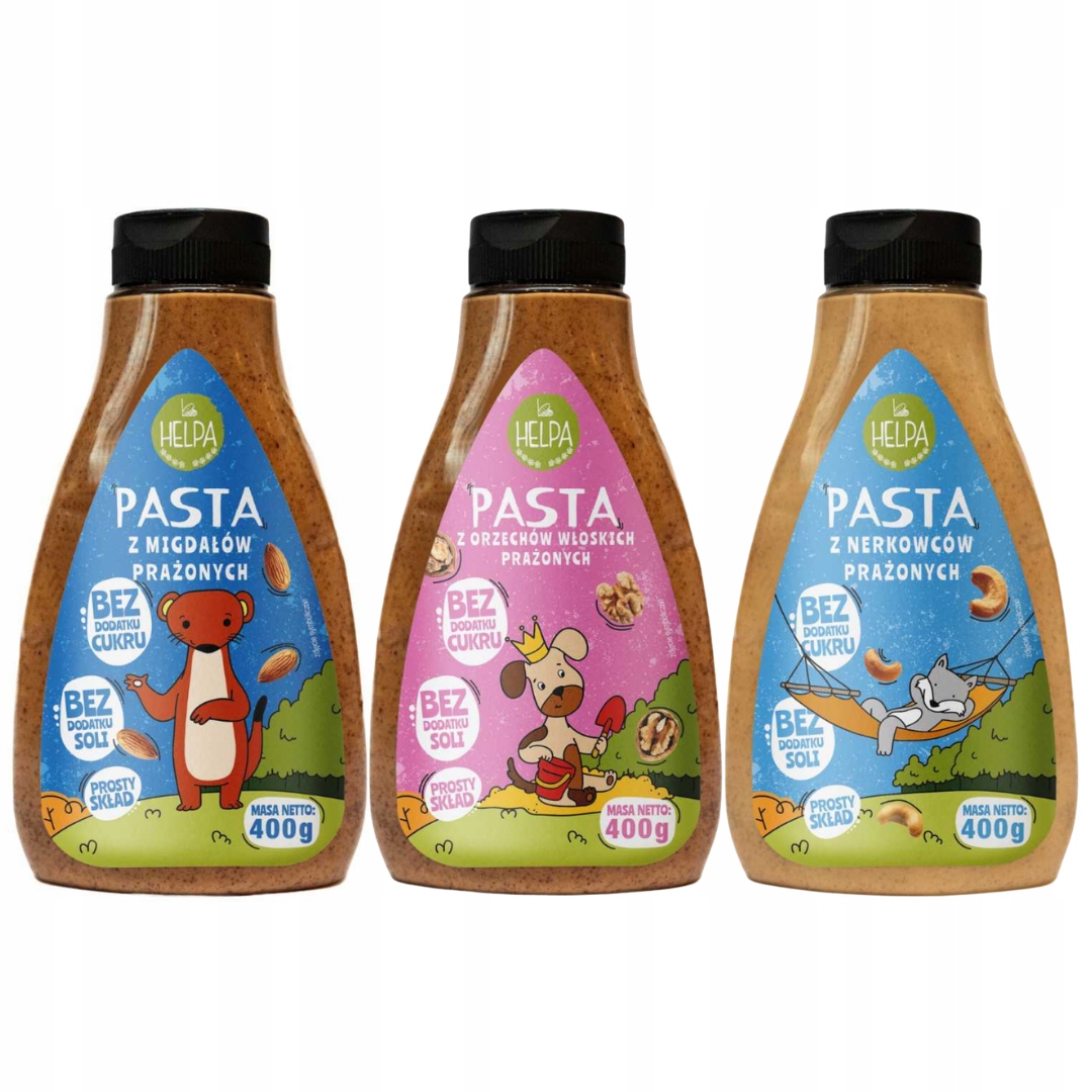 Skrzynia past orzechowych