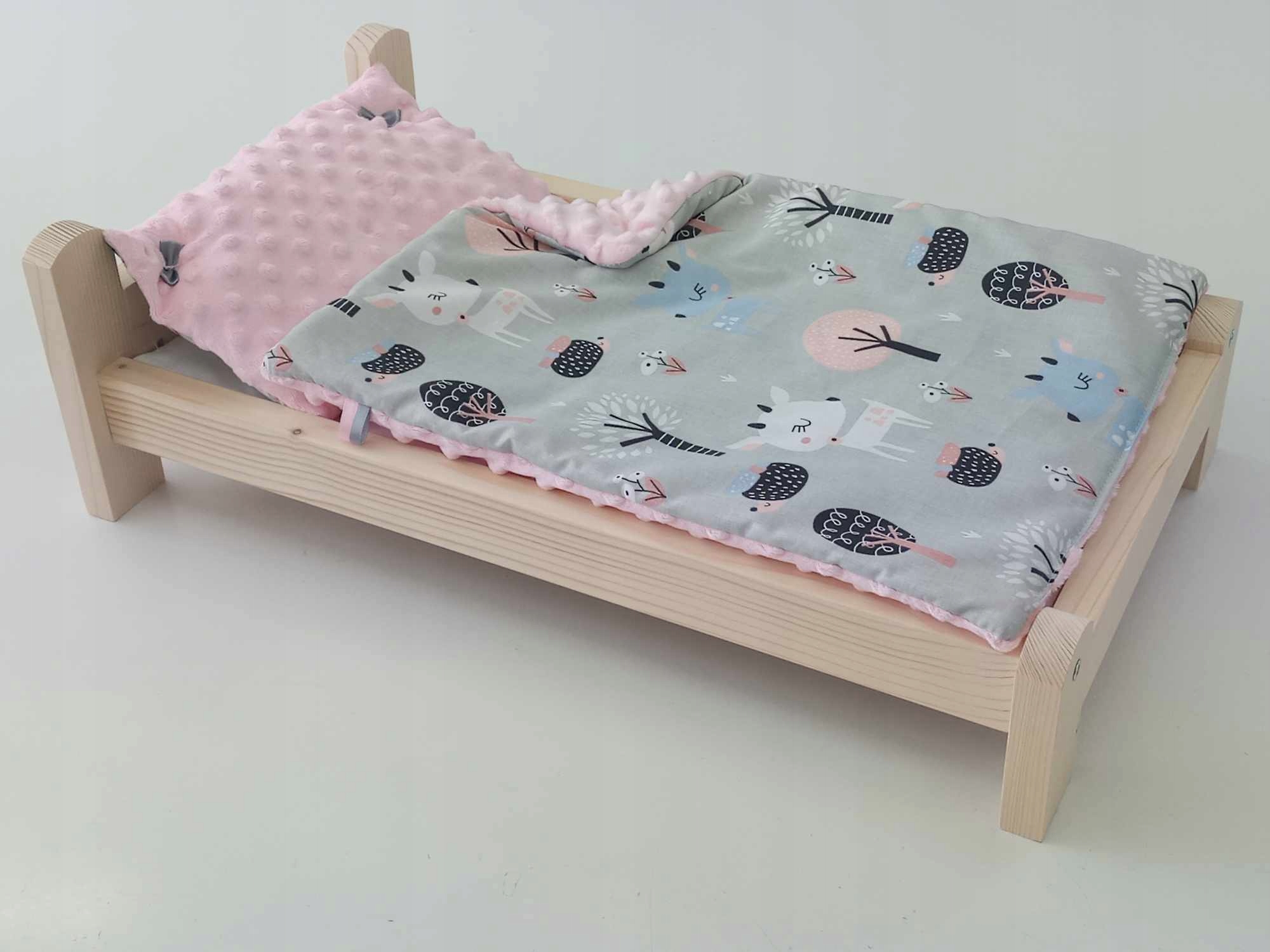 ŁÓŻKO DLA LALKI. ŁÓŻECZKO Z POŚCIELĄ DLA LALEK