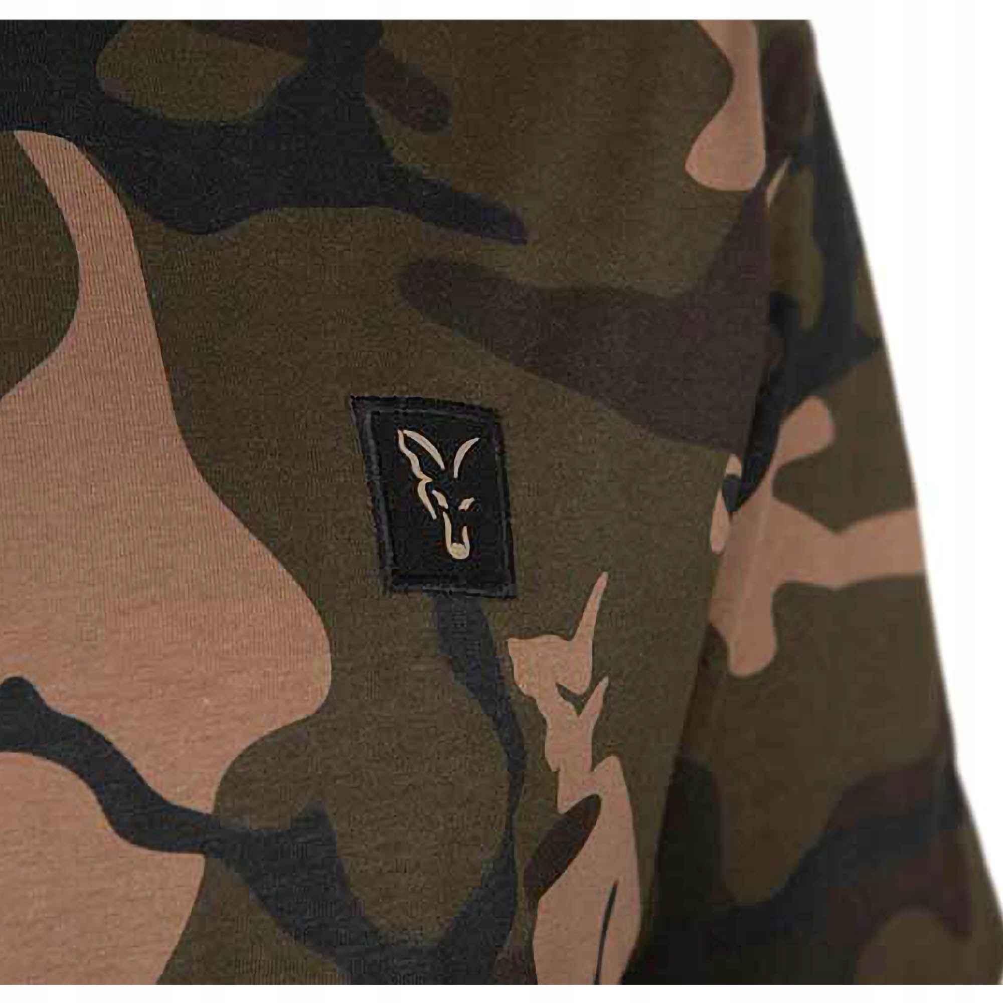 Koszulka Wędkarska T-Shirt Fox Camo T Moro r. M Rękaw krótki rękaw