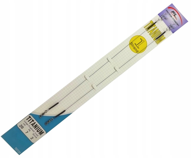 

Przypon tytanowy 2szt spinning szczupak wobler