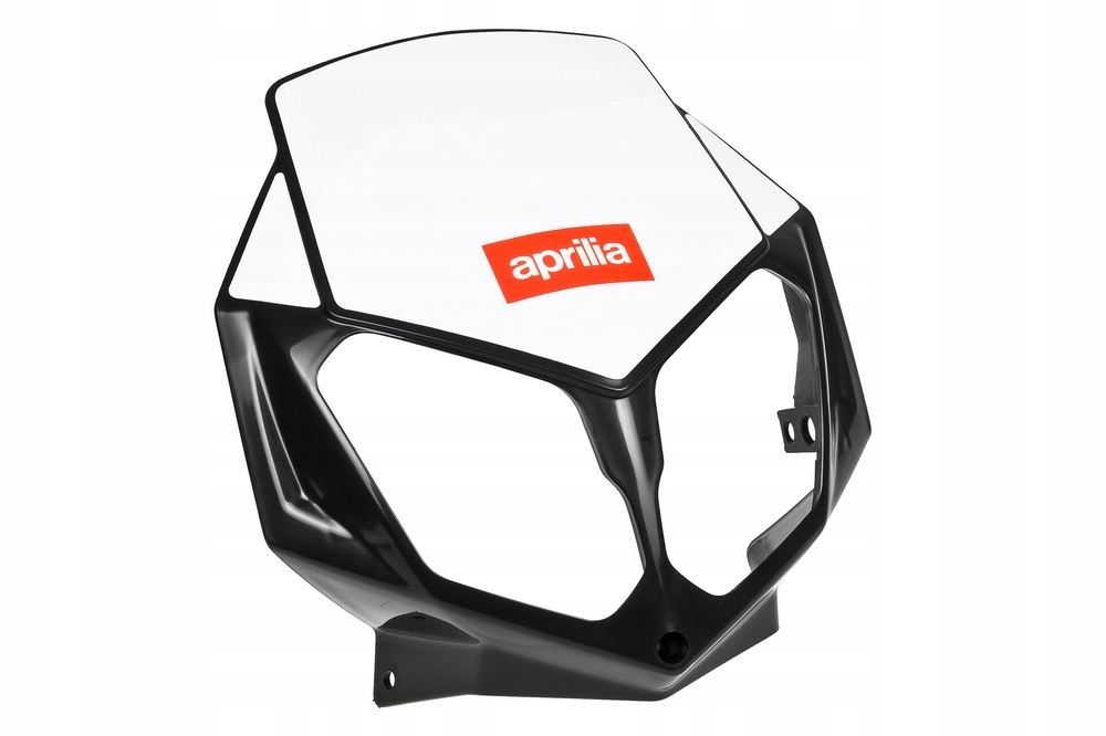 Kryt kryt predného svetlometu, čierna biela dyha, Aprilia RX50