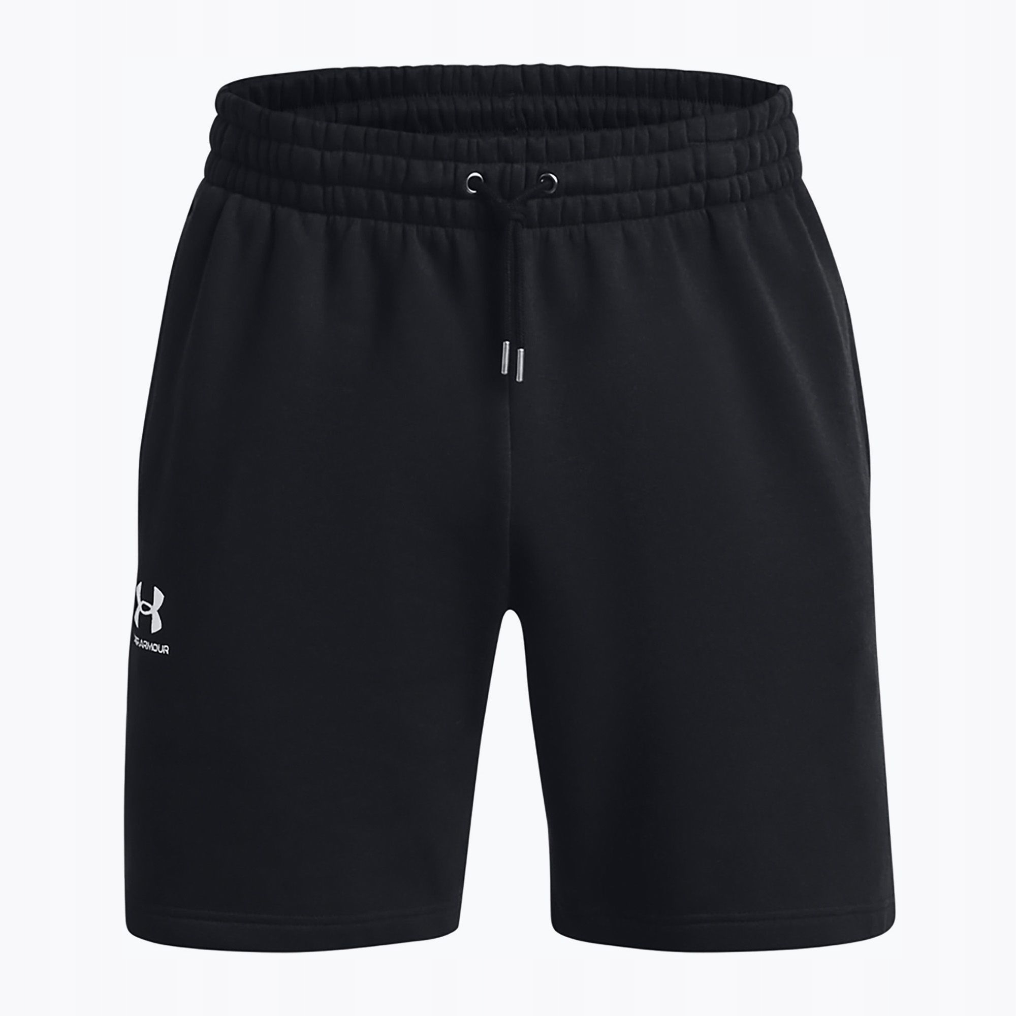Spodenki Męskie Sportowe Under Armour Dresowe Czarne Icon Fleece Pitch L