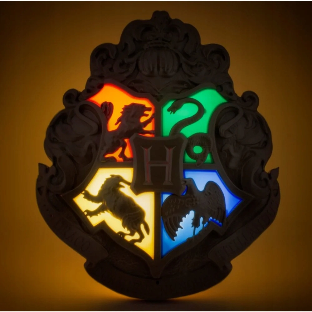 Hogwartův Led erb dálkové ovládání Hůlka Nástěnná lampa Harry Potter