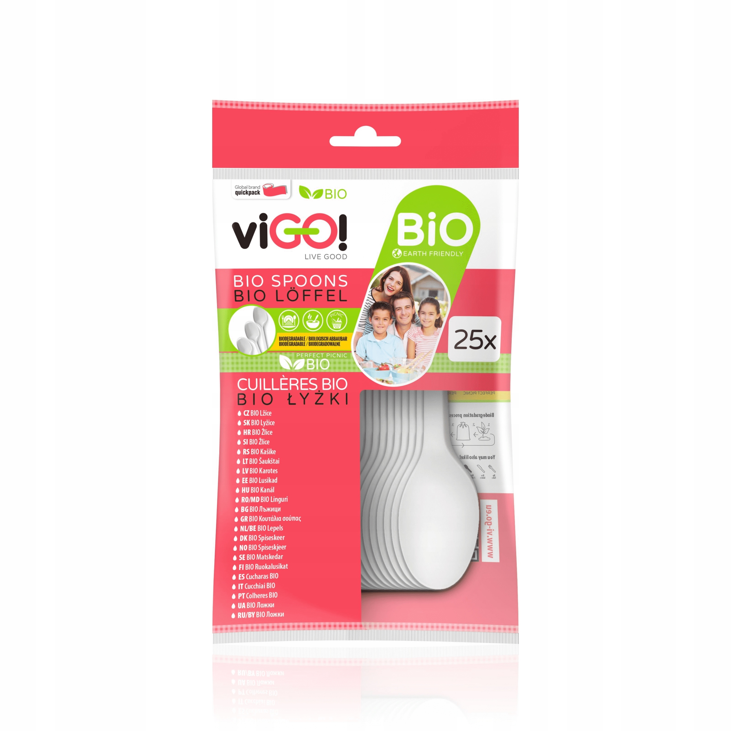 

Bio Vigo Łyżki Pla 25SZT