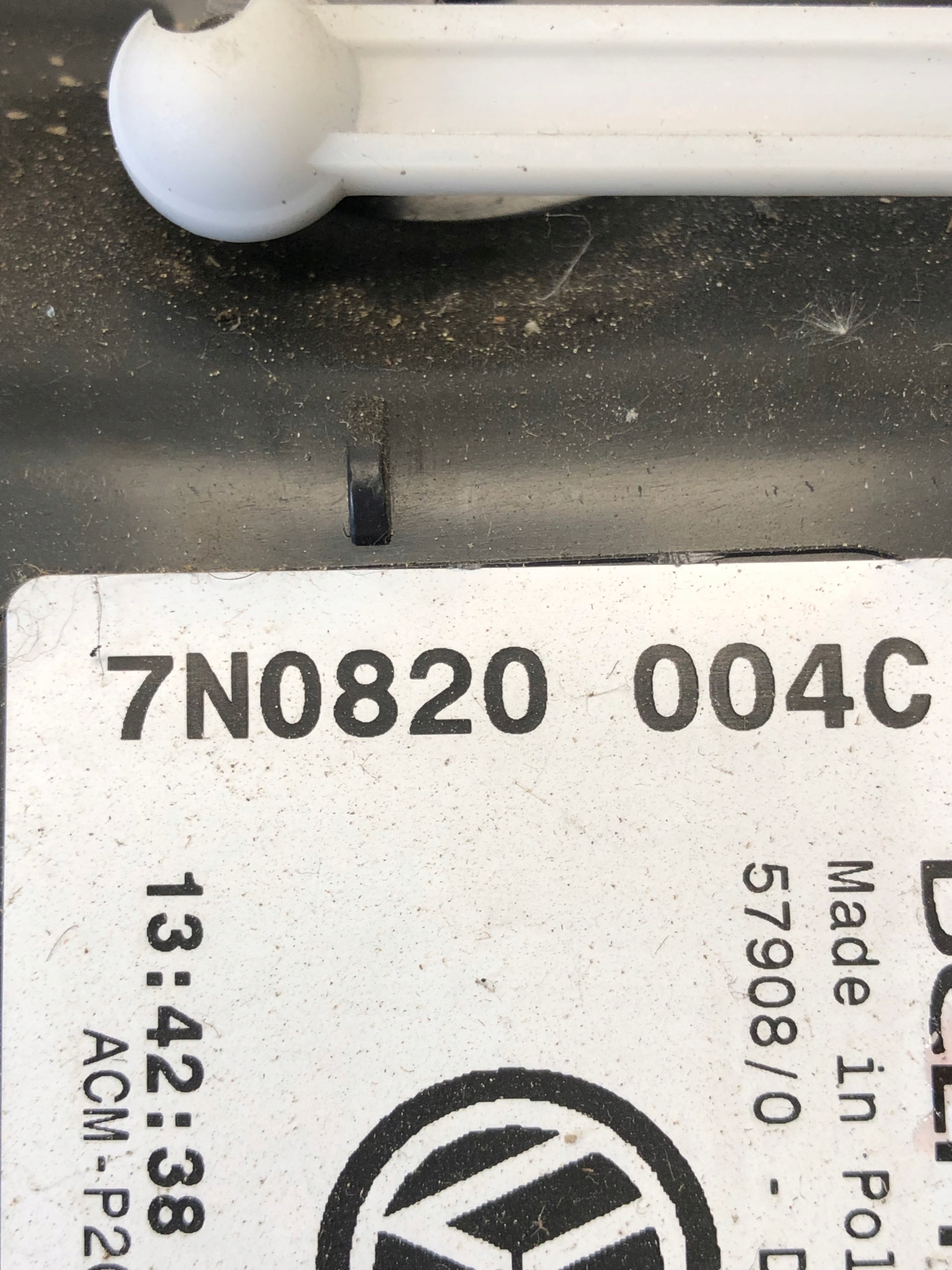 heater VW SHARAN 7N 7N0820004C