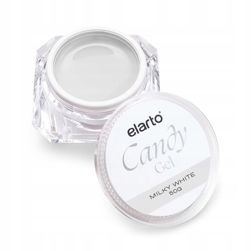 Żel budujący Elarto Candy Gel Milky White