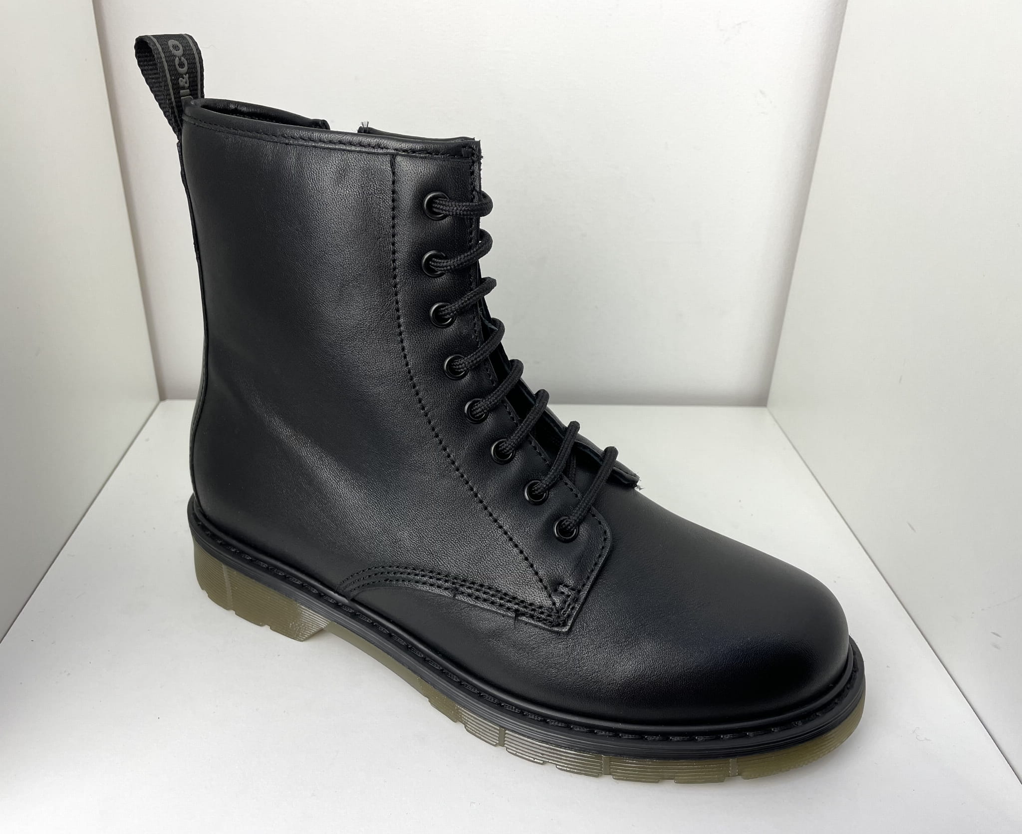 Dámské kotníkové boty Igi&co kožené 8188200 Nero 36, černá