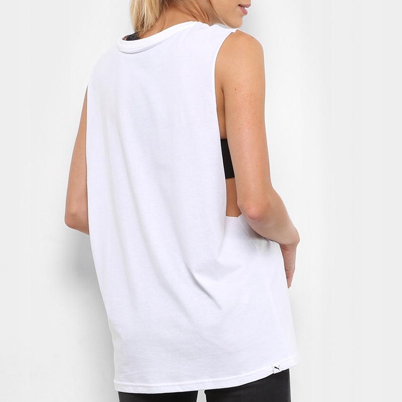 Puma t-shirt damski Cut Off Boyfriend 851363 02 M Rozmiar M