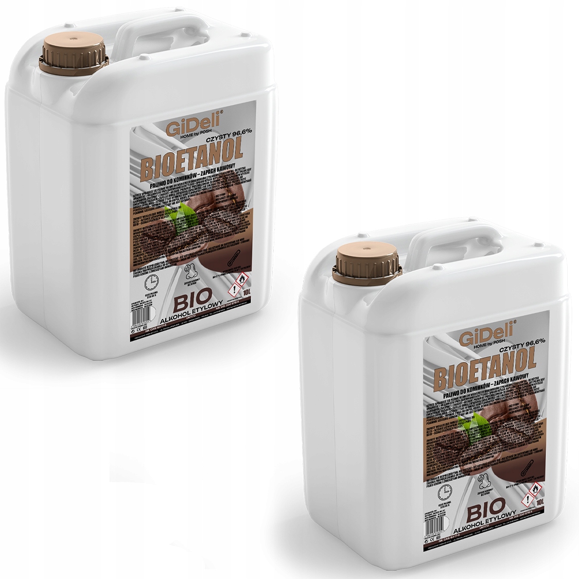 Bioetanol do krbu 2x 10 l s vůní kávy biopalivo