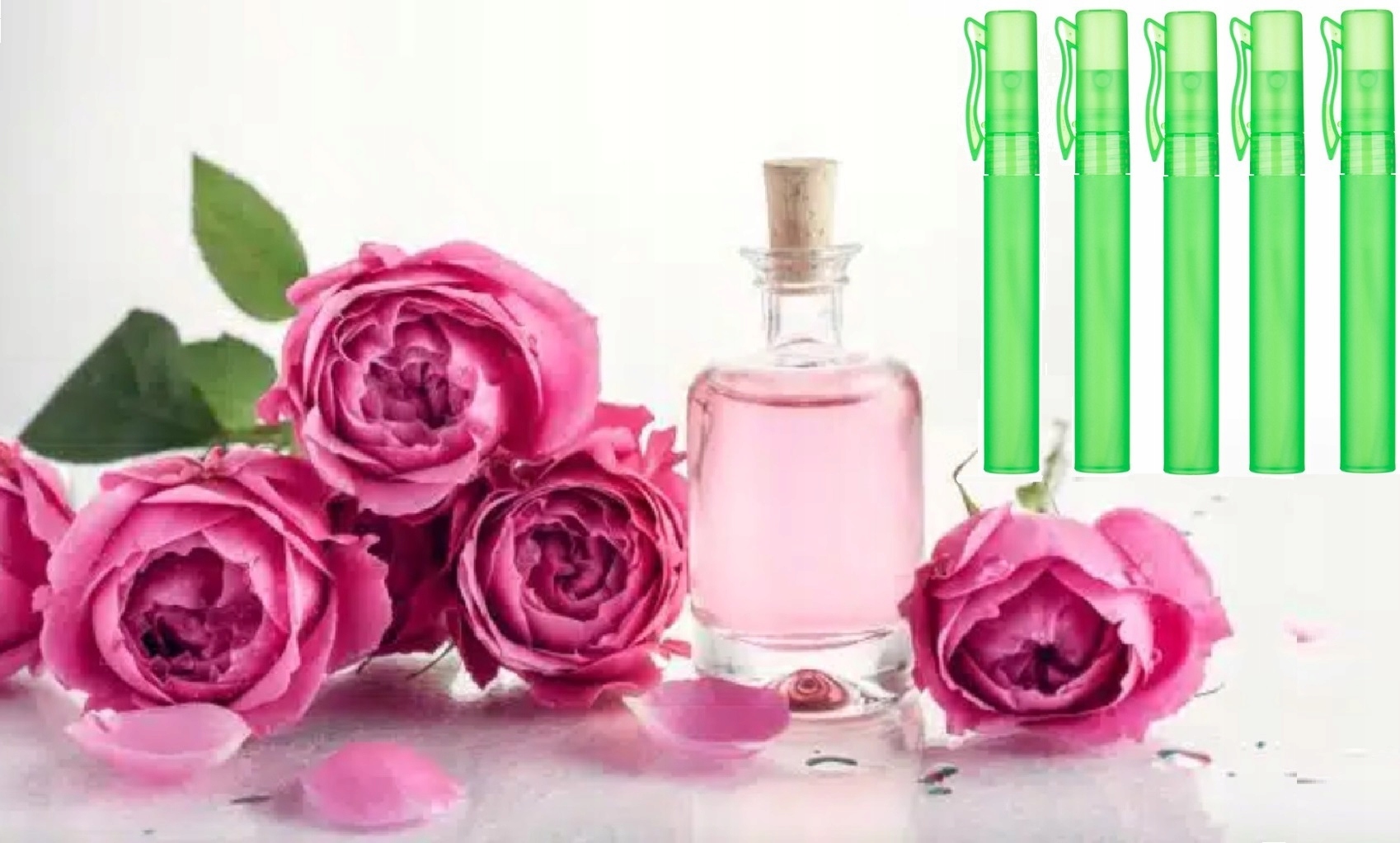 ATOMIZER SPRAY BUTELKA PODRÓŻNA NA PERFUMY PŁYN x5 Marka inna