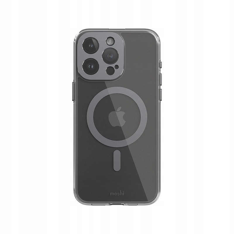 Puzdro Moshi MagSafe – iPhone 15 Pro Max (meteoritovo sivá)