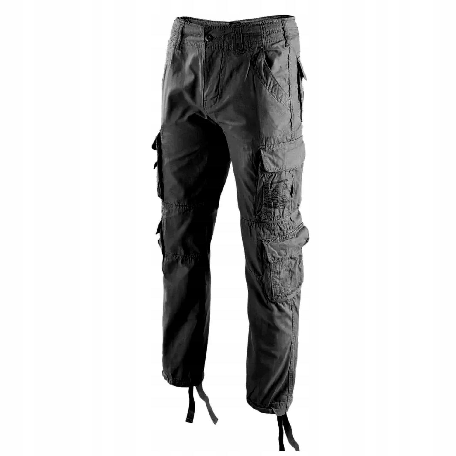 Kalhoty Brandit Pure Slim Fit Anthracite 4XL