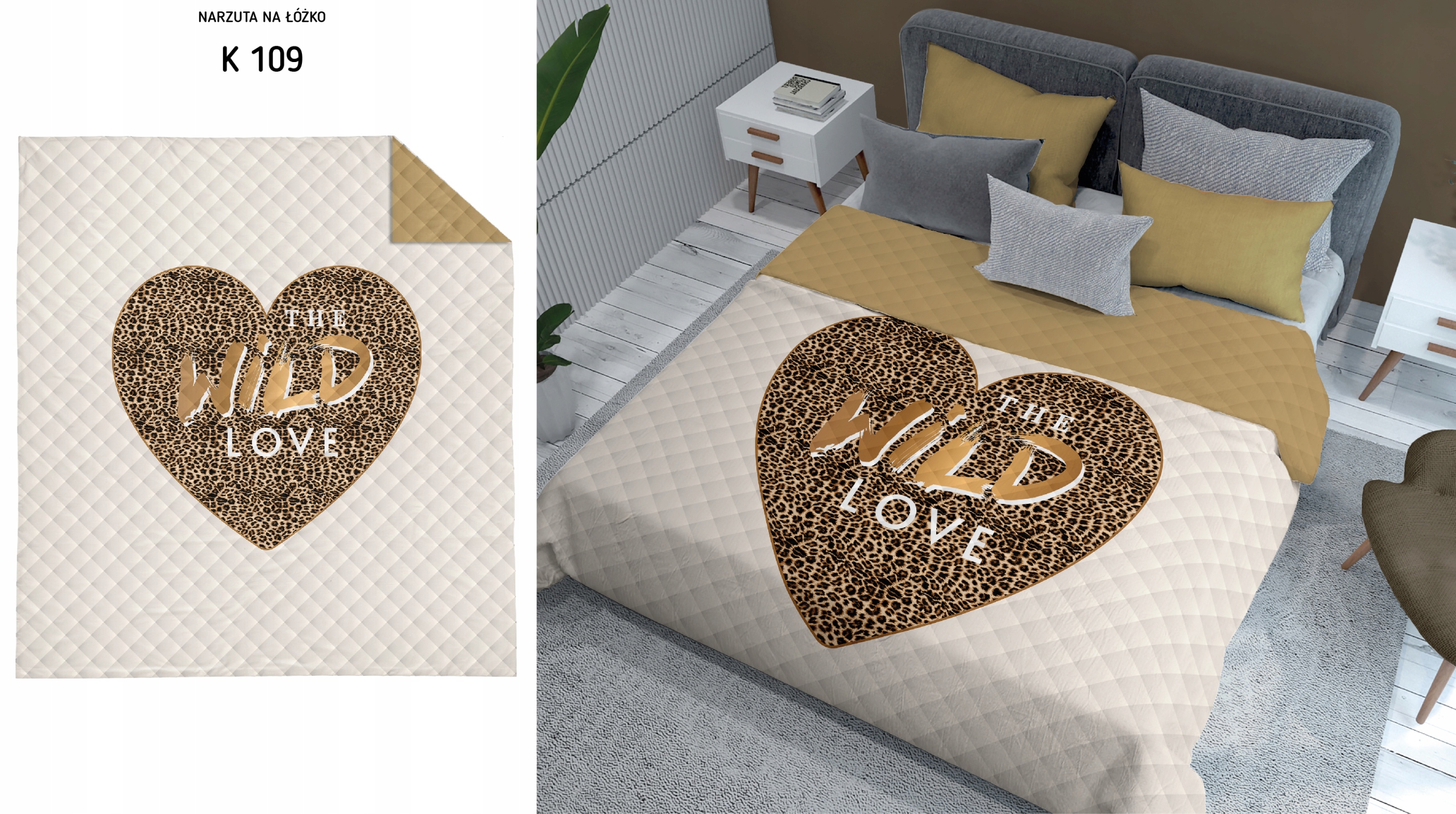 NARZUTA HOLENDERSKA NA ŁÓŻKO DWUSTRONNA DEKORACYJNA KAPA 220x240 Długość 240 cm