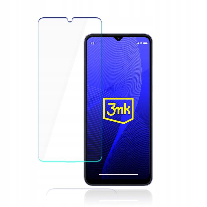 Szkło Hybrydowe Na Ekran Do Redmi 12C, 3MK, Ochronne na Wyświetlacz