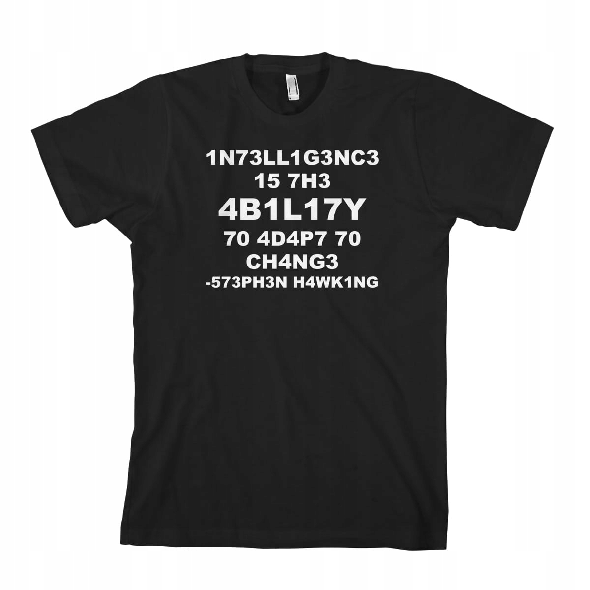 

Stephen Hawking fizyka t-shirt koszulka męskaXXL