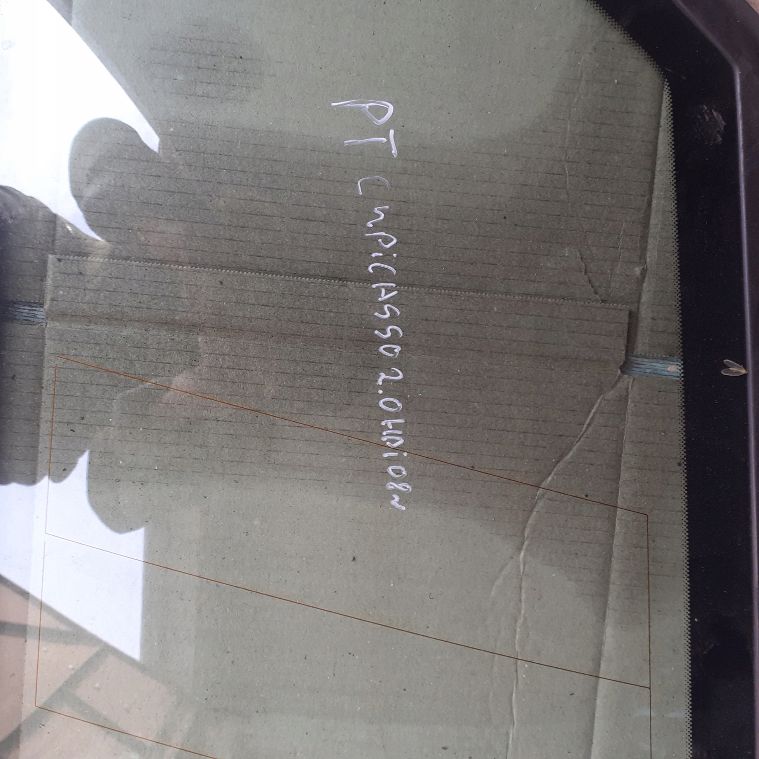 window bodywork right rear part CITROEN C4 GRAND PICASSO and 2006-2013 OE