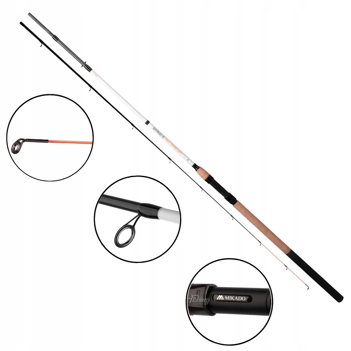 Wędka Mikado Intro II Light Feeder 330cm do 60g 3+3 sec Gratis!!