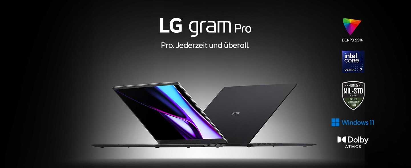 Laptop LG Gram Pro 2024 Intel Core Ultra 7 155H 16GB DDR5